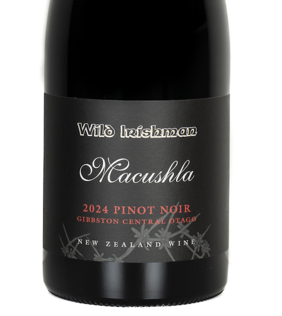 (image for) Wild Irishman Macushla Pinot Noir 2024 [TWNZ 95]